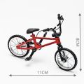 1 Pcs Finger BMX Bicycle Flick Trix Deck set Extreme Sports Functional Mountain Model Alloy Gadgets Novelty Gag Toys Mini Bikes. 
