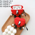 Bad Bunny airpod case Cute 3D Cover For Apple Airpods 1 2 3 Pro Pro2 Yo Perreo Sola Maluma Wireless Headphone Cover For Air Pods. 