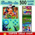 G5s HD Gaming Box Plus Console With Controller 500 in 1 Retro Video Games For Kids Handheld Game PAD Gamebox Connects with LCD / TV. 