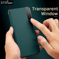 For Samsung Galaxy S24 Plus 24 Ultra Translucent Smartphone Flip Protective Case Cover for Samsung Galaxy S24 Ultra S24 Plus Flip Leather Phone Case. 