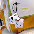 New Interactive Feature Blay Dog Keyring Funny Sound Hamster Voice Making Toy Plush Keychain Gift Item. 