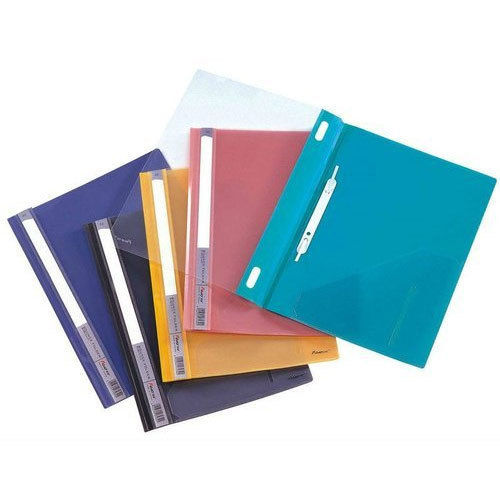 File Folder Management Cover A4 Size With 2 Hole Binder Clip Plastic clip File
