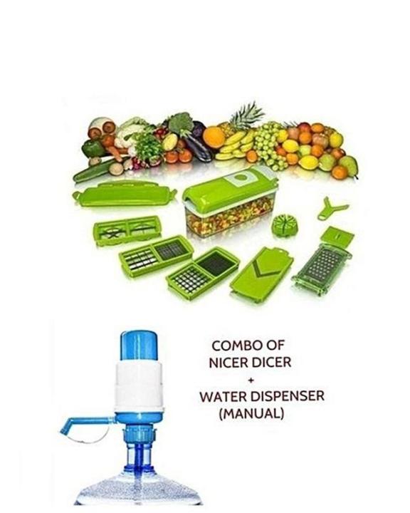 Pack Of 2 - Nicer & Dicer Plus & Manual Drinking Water Pump