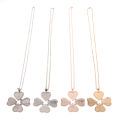 Diy Jewelry Vintage Heart Shaped 4-layer Photo Locket Necklace Openable Pendant. 