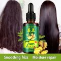 7 Day Ginger Oil Natural Hair Loss Treatement Effective Fast Growth Hair Care 30ML. 