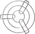 Stainless Steel Pan Stand - Heat Resistant Round Shape (20 cm). 