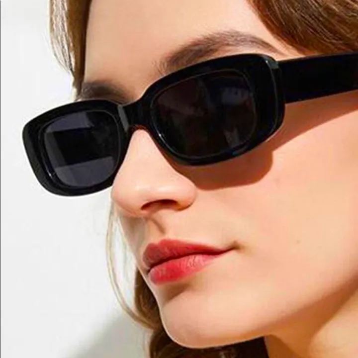 Women%20Classic%20Retro%20Square%20Black%20and%20White%20Print%20Sunglasses%20/%20Men%20Fashion%20Rectangular%20Sun%20Glasses%20/%20Vintage%20Square%20Sun%20Glasses%20with%20box%20-%20Image%203