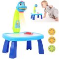 Projection Painting Table, 24 Patterns Trace and Draw Projector Educational for Christmas Birthday Gift for Home Kindergarten for Kids Boy Girl. 