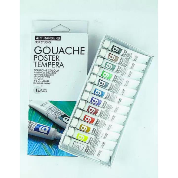 Pack%20Of%2012%20Tubes%20Gouache%20Poster%20Tempera%20Paint%20Colors%20Tubes%20-%2012%20ML-%20%20Artist%20Art%20Kit%20For%20Art%20on%20Watercolor%20Paper,%20Illustration%20Board,%20Artboard%20&%20Masonite-%20Art%20Ranger%20Paints%20-%20Image%204