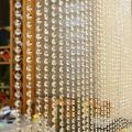 10 PCS 6 fit Crystal Glass Bead Curtain Luxury Living Room Bedroom Window Door Wedding Decor - intl. 