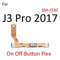 Switch Power ON OFF Button Flex Cable Parts For Samsung Galaxy J3 J5 J7 Pro 2016 2017 Mute Silence Volume Key Part. 