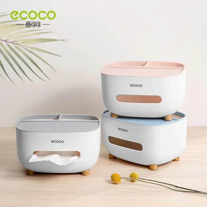 tissue%20box%20cover%20holder%20with%20storage,%20napkin%20tissue%20box,%20multi-function%20tissue%20box%20abs%20material%20storage%20organizer%20caddy%20for%20bathroom,%20bedroom%20and%20office,%20grey%20white%20-%20Image%206