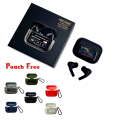 A9 Pro Airpods Wireless Bluetooth Earbuds - ANC, Super Bass, LED Touch Screen, Noise Cancelling. 