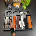 DT900 Ultra Watch, DT900 Ultra Smart Watch with 7 Straps, DT900 Ultra9 Smart Watch 7 in 1 Smartwatch 2.06 inch Full HD Display Screen For Men & Women, DT 900 7 in 1 Strap Ultra 9 Smart Watch - 49MM Dial - Full Touch Display - 7 Different Strap. 