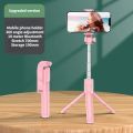 [COD Ready Stock FREE Shipping ] F210/F210S Selfie Stick Wireless Bluetooth Compatible Foldable Mini Tripod for Phone with Fill Light Shutter Remote Control for Ios Android. 