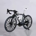 01 Pc With Box Diecast Metal Bicycle Road Bike Model Cycling Toys For Kids Bike Model, 1:10 Alloy Die Cast Metal Bicycle Road Bike Model Children Cycling Toy Gift Children. 