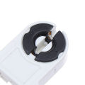 5Pcs T8/G13 Fluorescent Lamp Holder Heat-Resistant Lamp Holder Light Tube Holder Household Light Tube Holder For Home Office. 