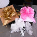 Wedding Car Ribbon Pull Bows Knot Gift Wrap Wedding Car Decor Birthday Party Supplies Pew Chairs DIY Home Decoration. 