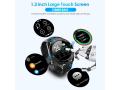 C520 Smart Watch, Fitness Tracker for Android & iOS Phones, IP68 Waterproof with Heart Rate Monitor Step Counter Sleep Tracker for Men Women. 