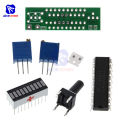 diymore LM3914 Graphics Card Lipo Battery Capacity Red/Green/Blue Indicator Module LED Power Level Tester DIY Kit for RC Toys. 