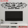 ALL-AT-ONE # 42  ("WALL DECORATION STICKER 1" )  Self-Adhesive Waterproof Vinyl (PVC) Wall Decal Art Sticker For Sitting Room, Living Room, Entrance, Main Entrance Door, Above The Led, and to Gift Your Friends.. 