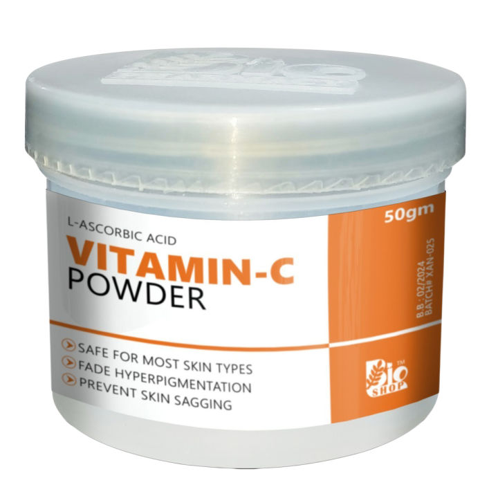 100% Pure Vitamin C Powder (L-Ascorbic Acid) 50g