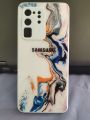 For SAMSUNG S20 ULTRA Back Cover Glass Back 3D Design Inside Soft Case For Girls And Boys SAMSUNG S20 ULTRA. 