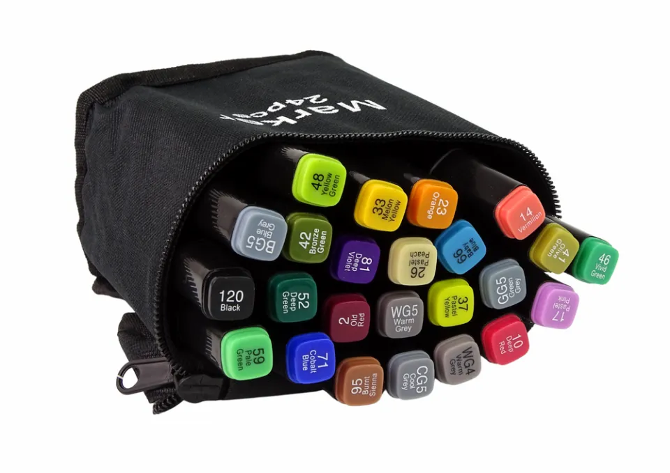 168 Slots Alcohol Marker Case Markers Carrying Bag Holder