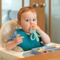 【Happier】 Baby Fruit Feeder,Fresh Food Feeder Baby Banana Teething Toys Set Replacement Mesh Silicone Bags Teethers For Infants Toddlers Silicone Molars【Never Drop From Hand】,For Baby Birthday Gift，Christmas Gift,Christmas Pre. 
