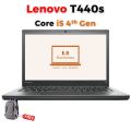 Lenovo Thinkpad T440s - Intel Core i5 | 4TH GENERATION | 4GB RAM | 500GB HDD | 14 INCH | FREE LAPTOP BAG | Daraz Like New Laptops. 