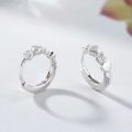 1 Pairs Magnetic Slimming Earrings Earring Weight Loss Earrings Heart Therapy Magnetic Therapy Chakra Burning Fat Health. 