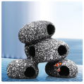Aquarium Decoration Stone Shelter Rock Caves for Shrimp Cichlid Hiding Breeding Spawning Hideout Decoration for Territorial Fish. 