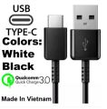 1.5 Meter USB Type C Fast Charging + Data Cable For Samsung / Mi / HTC / Huawei / Xiaomi /Lenovo. 