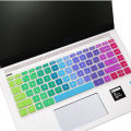 HP Laptop Waterproof 14 inches Durable Silicone Keyboard Stickers Protective Film Keyboard Covers Multicolor. 