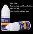 2 PCs Nail Glue Fast Drying Nail Adhesive Nail Decoration Nail Sticking Glue for Nail Art. 
