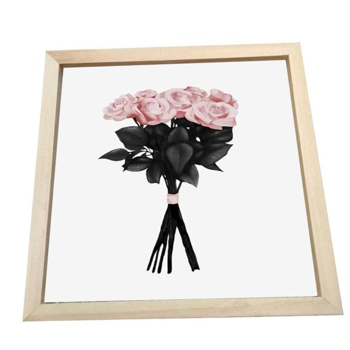 4 Sticks/Set DIY Solid Wooden Frame for Wall Art Picture Oil Painting Canvas cadre photo рамки для картин Home Decor