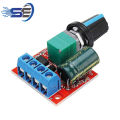 DC 12 Volt 5A PWM Motor Speed Controller Adjustable Drive Module 1.8V 3V 5V 6V 12V 15V for Switch LED Dimmer DC mini Pedestal Fan Dimmer. 