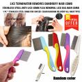 (Large Size) Stainless Steel Hair Lice Comb Brush Remove Ticks Slow Children Fine Tooth Chip Flee Metal Nit Head Lice Hair Comb Anti-Lice Comb Flea Removal Lice Egg Hair Comb, By Miss Rosi Store.. 