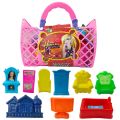 Hand Bag With Doll House Accessories - 10 PCS. 