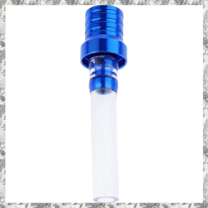 Two-Way Fuel Gas Tank Cap Breather Vent Hose for Motorcycle 50Cc SSR Dirt Quad Bike ATV Quad Motocross Universal - Blue