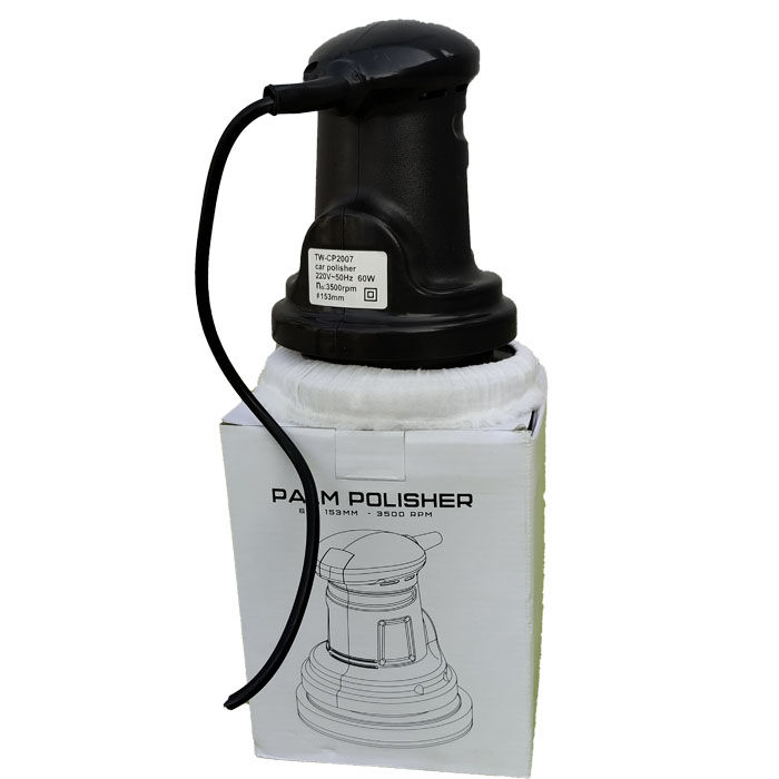 Compact Palm Polisher 6 Inch 3500RPM - Random Orbital Buffer/Polisher
