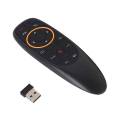 G10 Remote Control 2.4GHz Wireless Air Mouse G10s Voice Microphone Gyroscope IR Learning for Android tv box. 