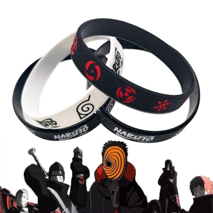 Bracelet Cuir Naruto Avec Logo Sasuke Uchiwa – Eternal Mangekyo Sharingan, Cosplay Et Style Manga Ajustable