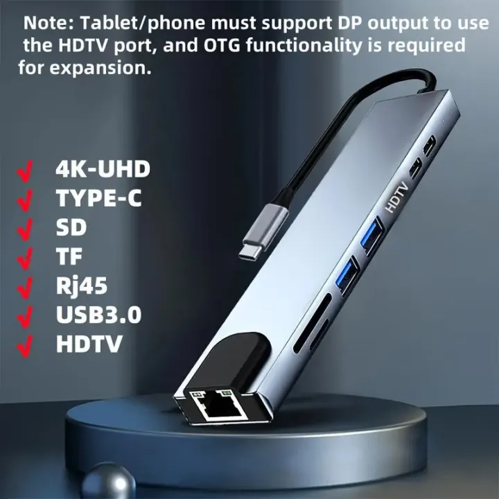 TYPE%20C%20Converter%20USB%20Hub%20Type%20C%20Hub%20Type%20C%20Docking%20Station%208%20in%201/%2011%20in%201%20Adapter%20-%20Image%203