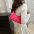 Fashion Exquisite Shopping Bag Retro Casual Women Totes Shoulder Bags Female Leather Solid Color Chain Handbag For Women. 