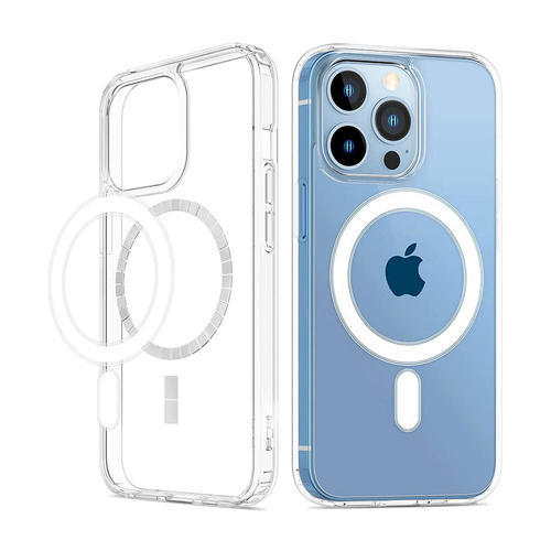 Apple%20iPhone%2013%20Pro%20Max%20Magnetic%20MagSafe%20Compatible%20Protective%20Clear%20TPU%20Transparent%20Case%20-%20Image%206