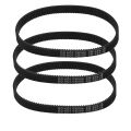 3Pcs 3M-384-12 Drive Belt for Electric Bike E-Bike Scooter Motorcycle. 