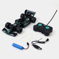Drift Spray F1 Formula Remote Control Racing Car Rechargeable Color Random. 
