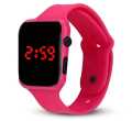 Sport Silicone LED Watches Fashion Hot Selling Wrist Watch Digital Cool Gift Clock | Simple & Soft Silicon Strap | Pastel Colors For Men. 