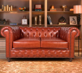 JC Buckman Chester Field 2 Seater Sofa (Gold Collection). 